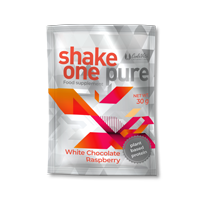 Shake One Ciocolată Albă Pure cu Zmeură 30g